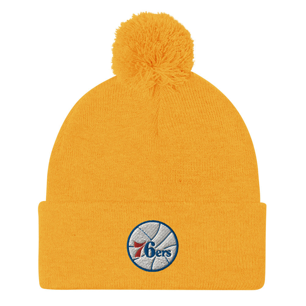 76ers Pom Pom Hat