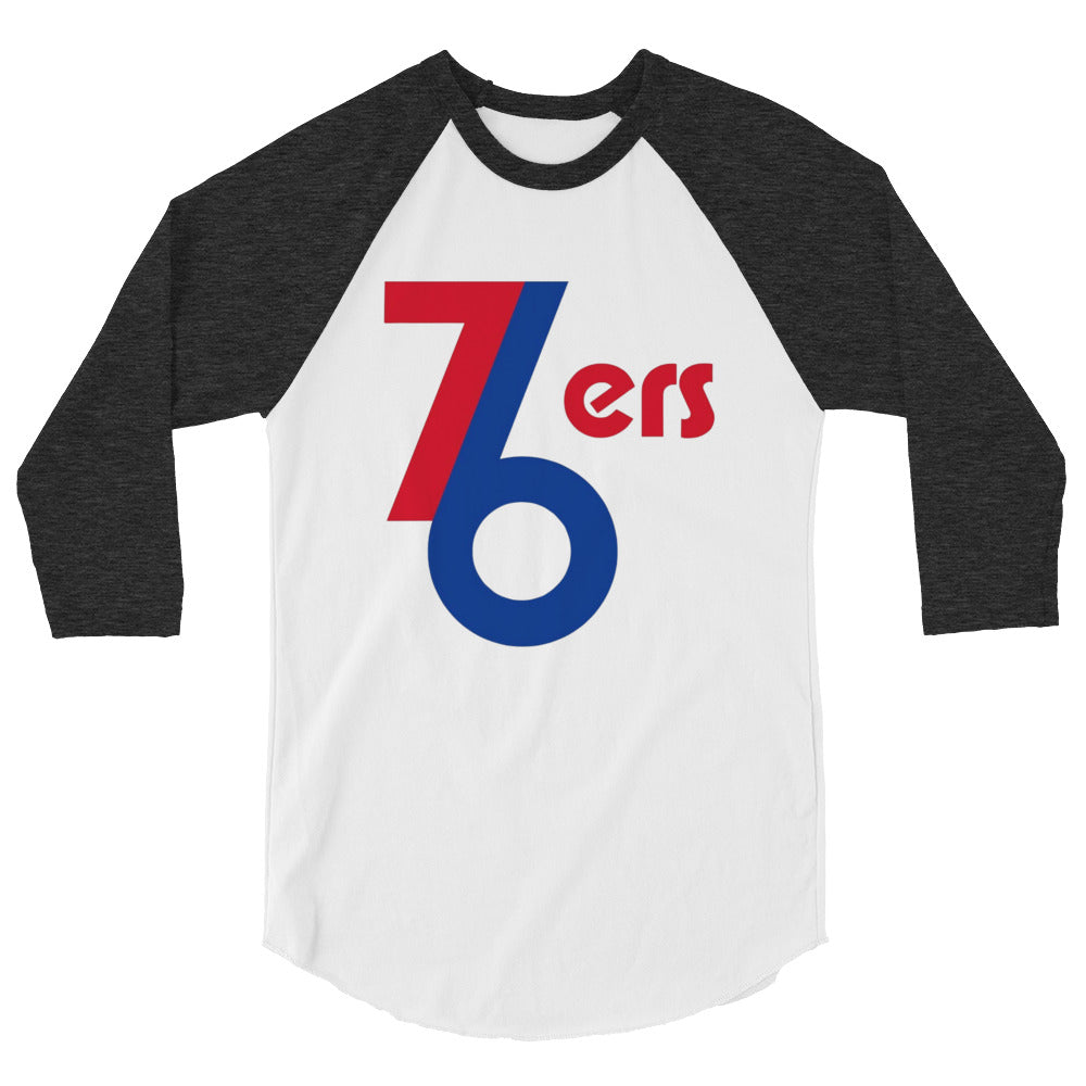76ers 3/4 Sleeve Shirt