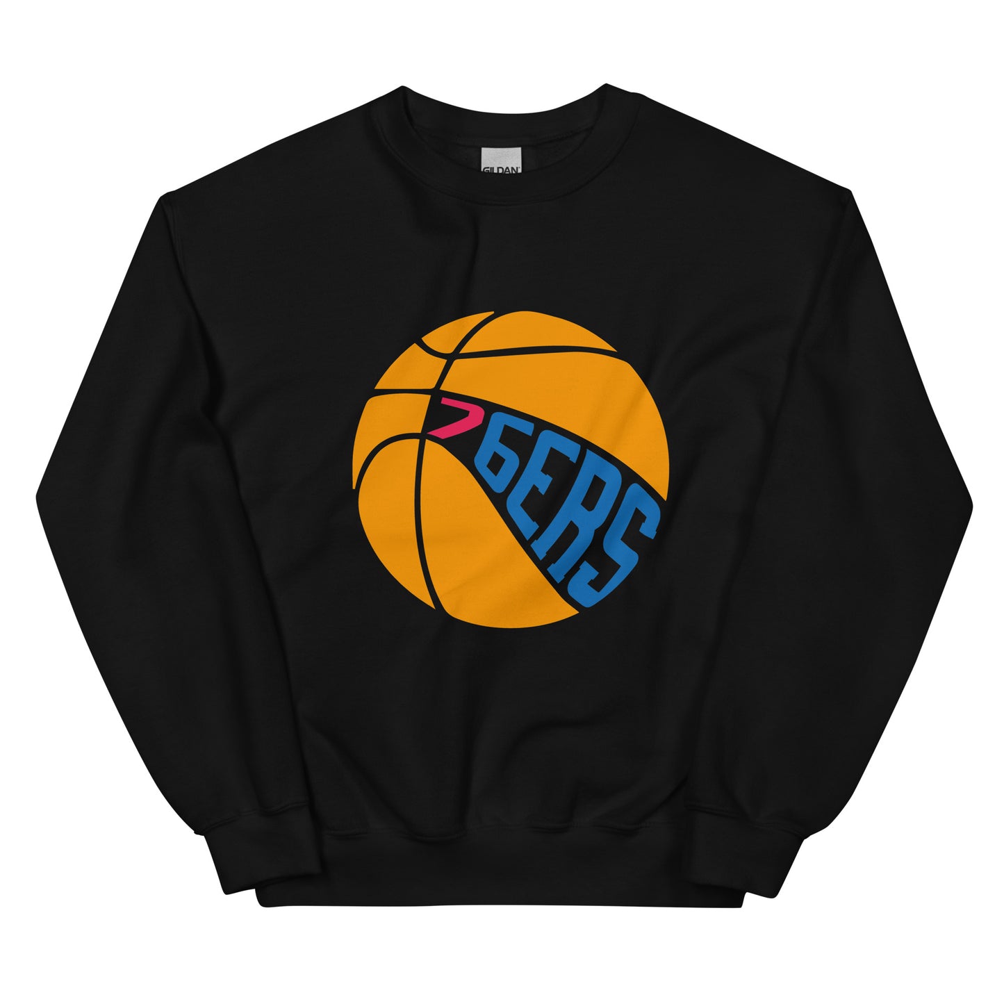 Retro Sixers Basketball Crew