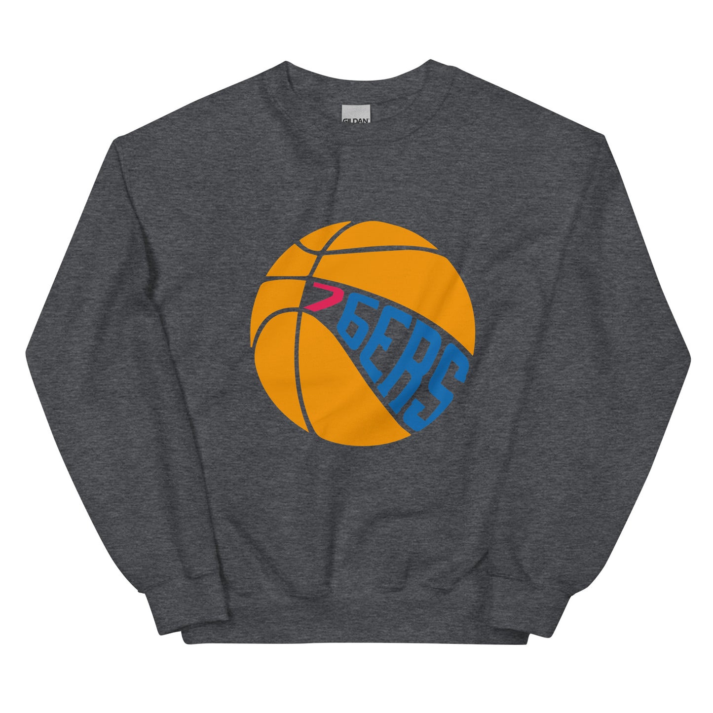 Retro Sixers Basketball Crew