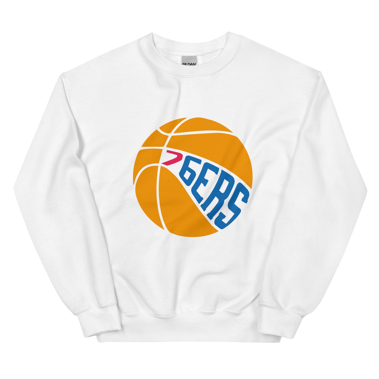 Retro Sixers Basketball Crew