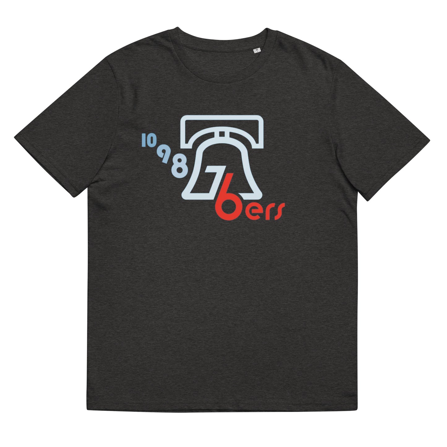 10-9-8-76ers Liberty Bell Organic Graphic Tee