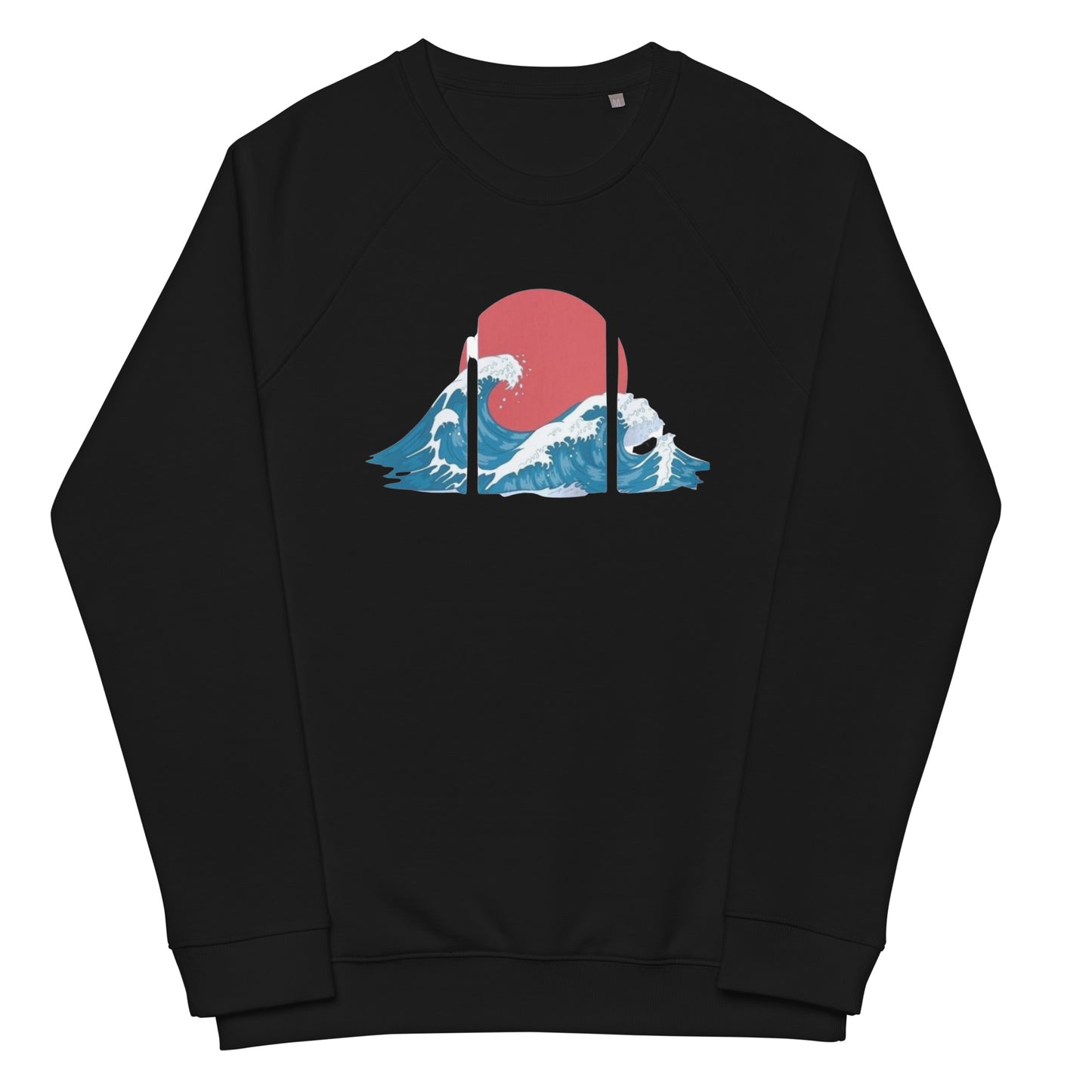 Surf Waves Organic Long Sleeve Crew