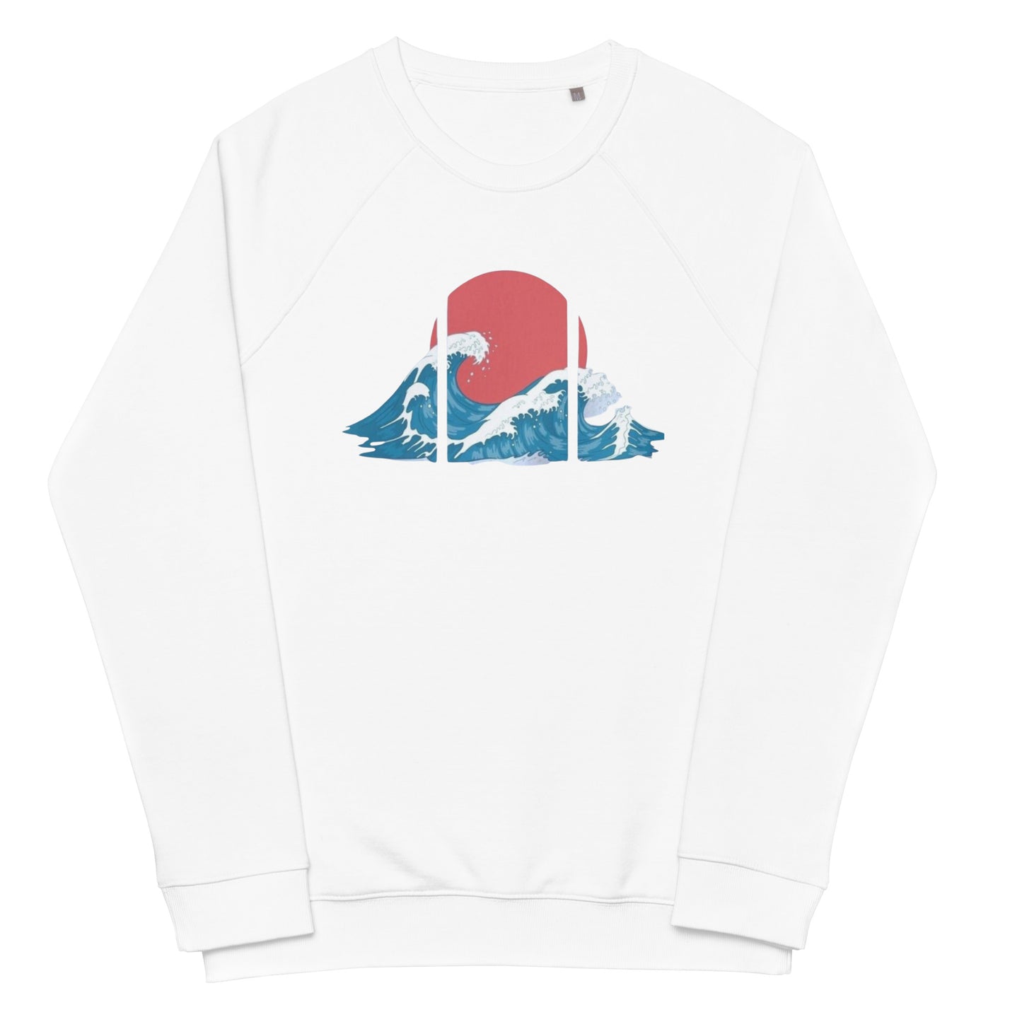 Surf Waves Organic Long Sleeve Crew