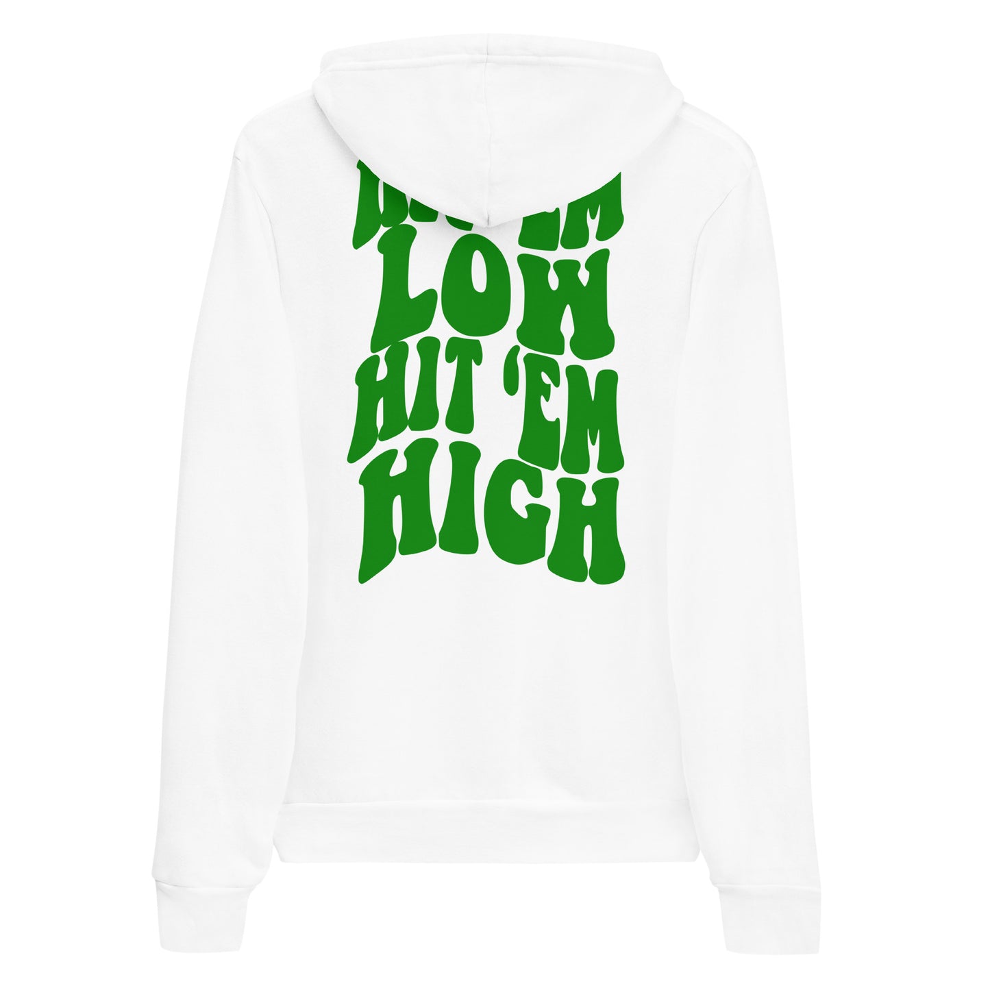 Eagles Hit Em Low Hit Em High Hoodie