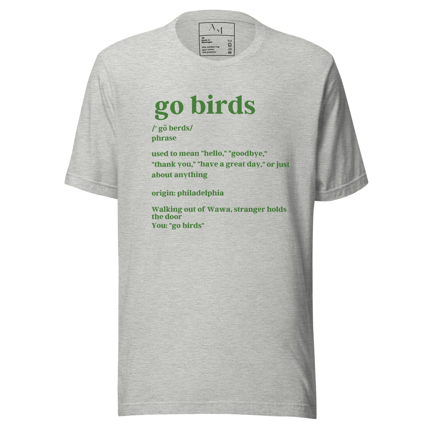 Go Birds Definition Tee
