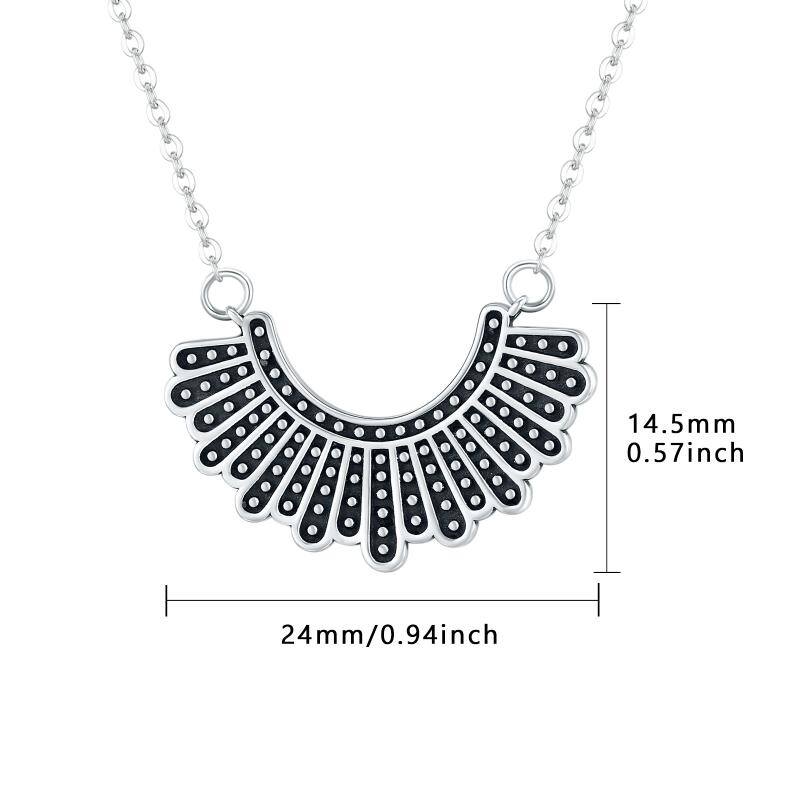 Esmerelda Gypsy Sterling Silver Collar Necklace