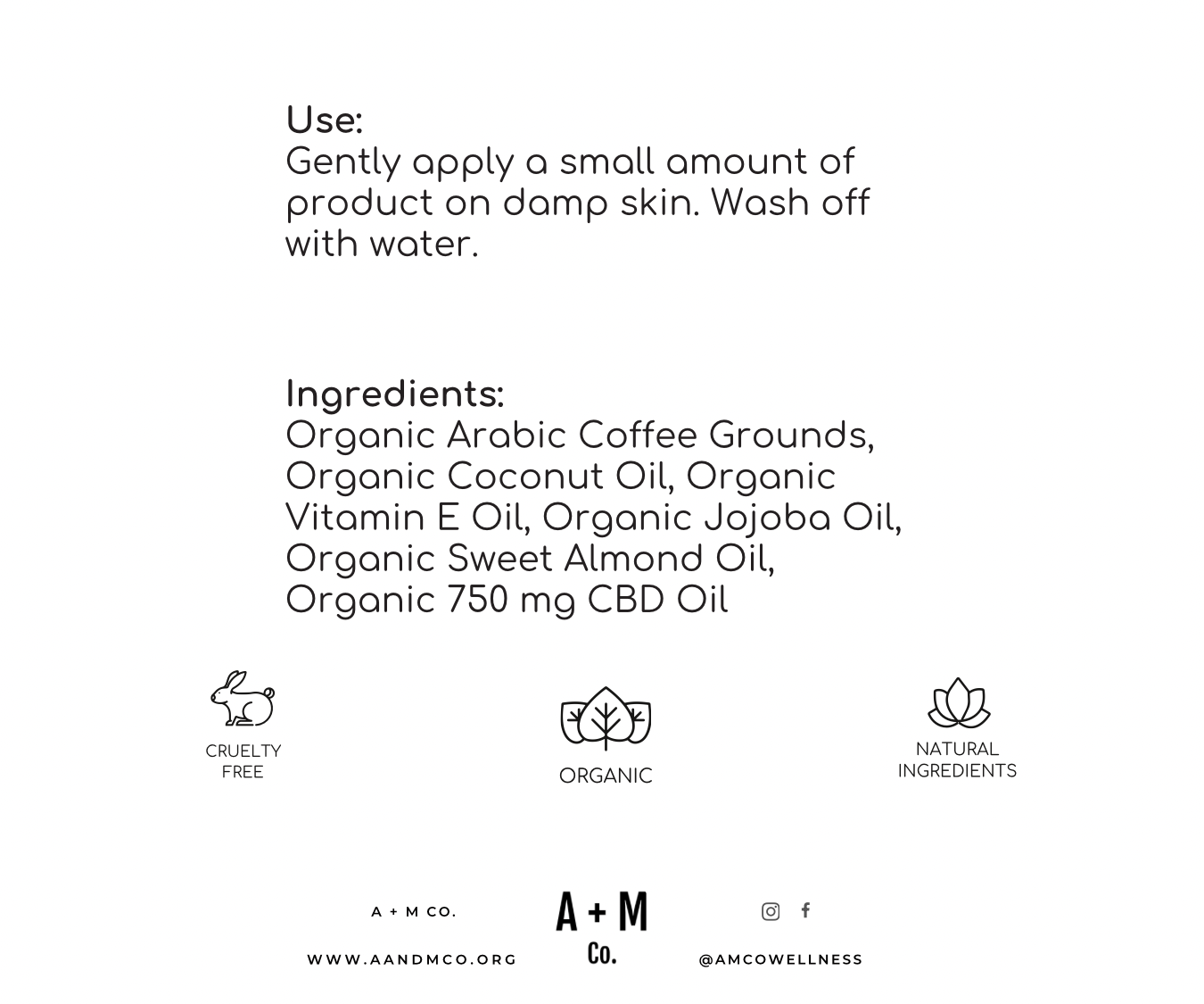 Handmade Organic Coffee Scrub