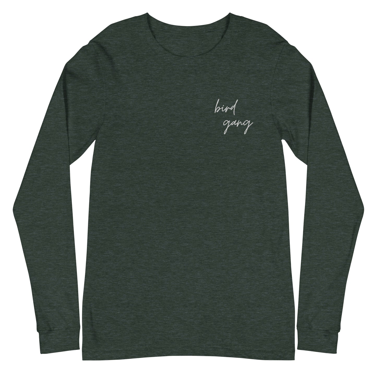 Eagles Bird Gang - Hand Embroidered Long Sleeve Tee