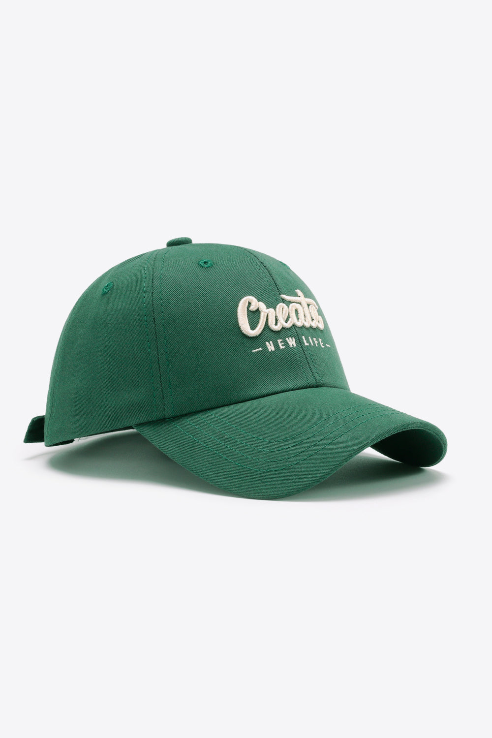 CREATE NEW LIFE Embroidered Baseball Hat