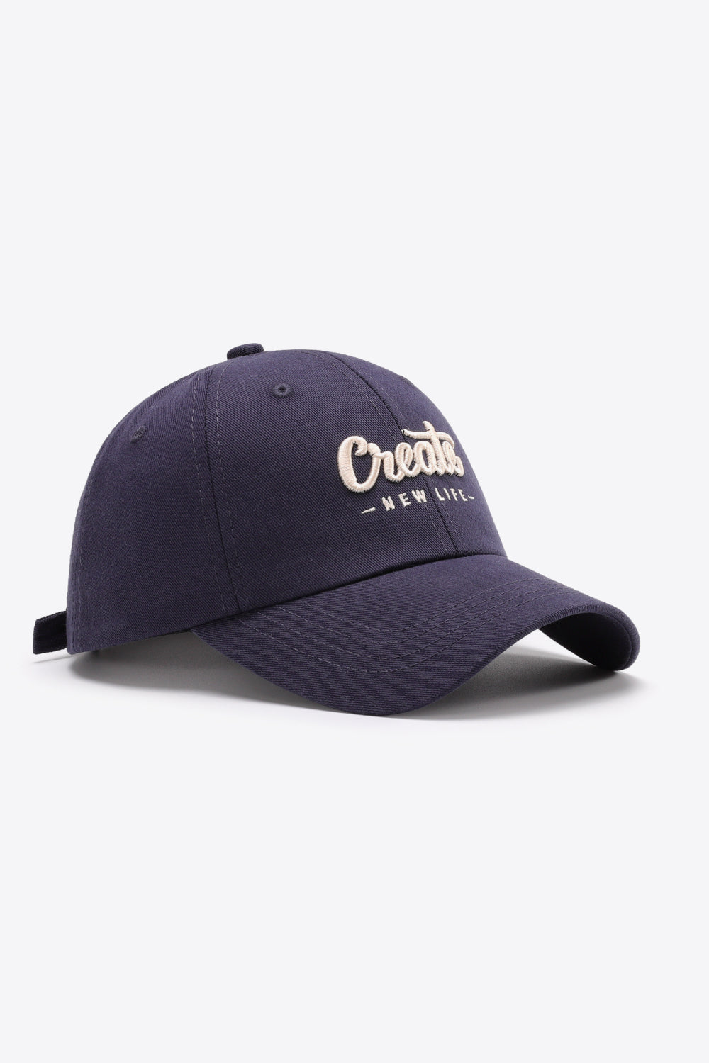 CREATE NEW LIFE Embroidered Baseball Hat