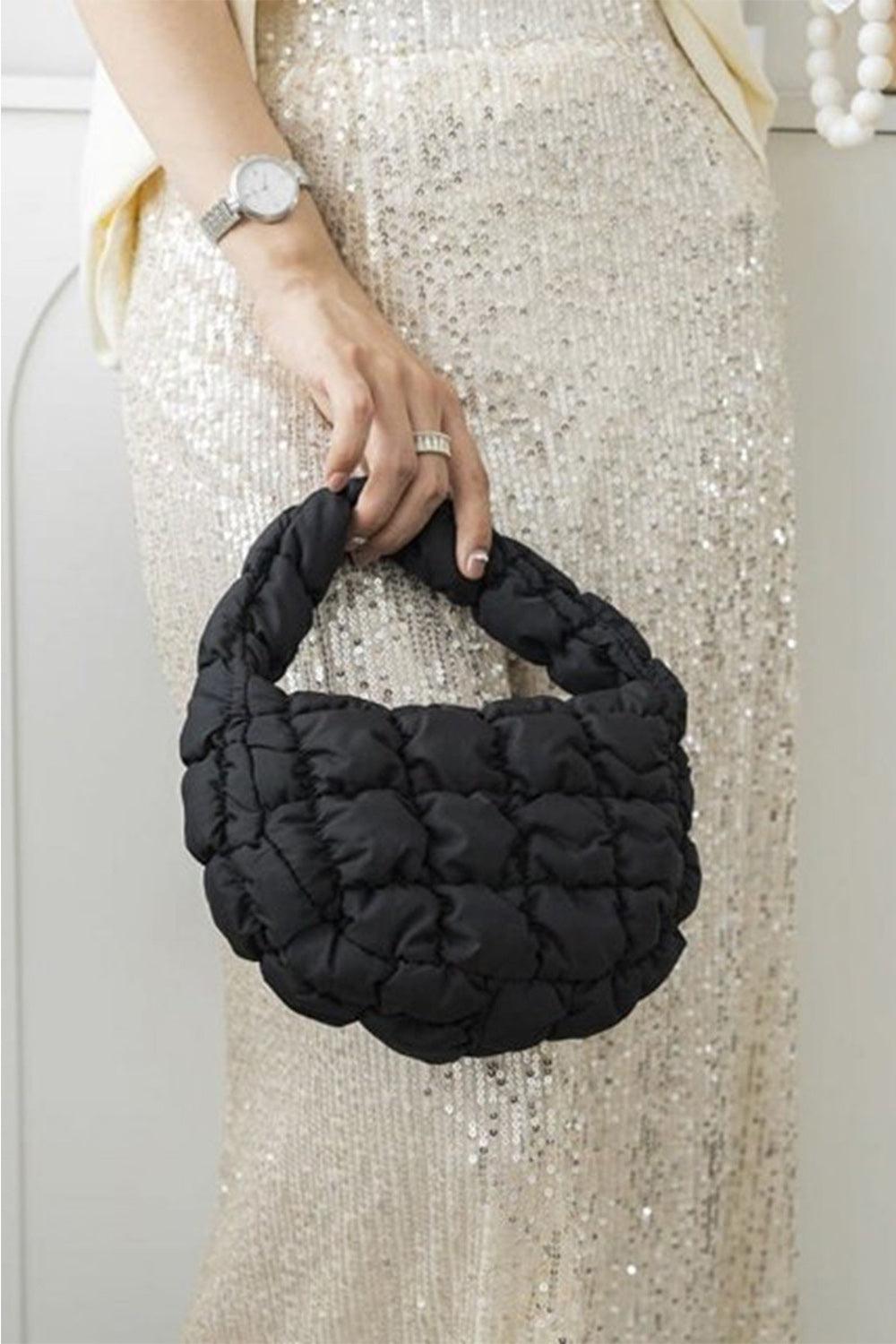 Micro Puffy Handbag