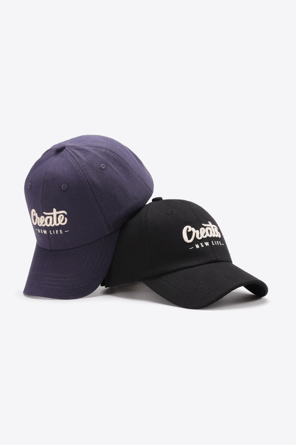 CREATE NEW LIFE Embroidered Baseball Hat