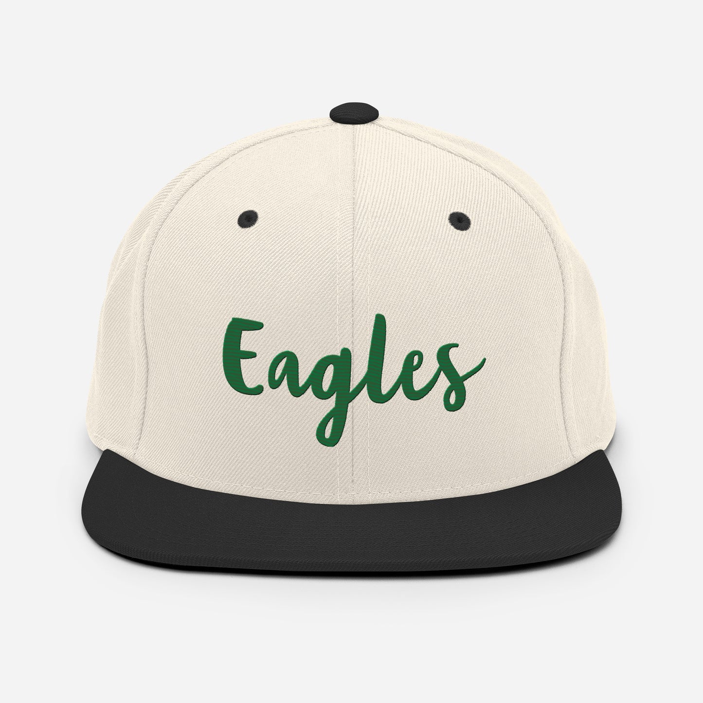 Eagles Hand Embroidered Snapback Hat