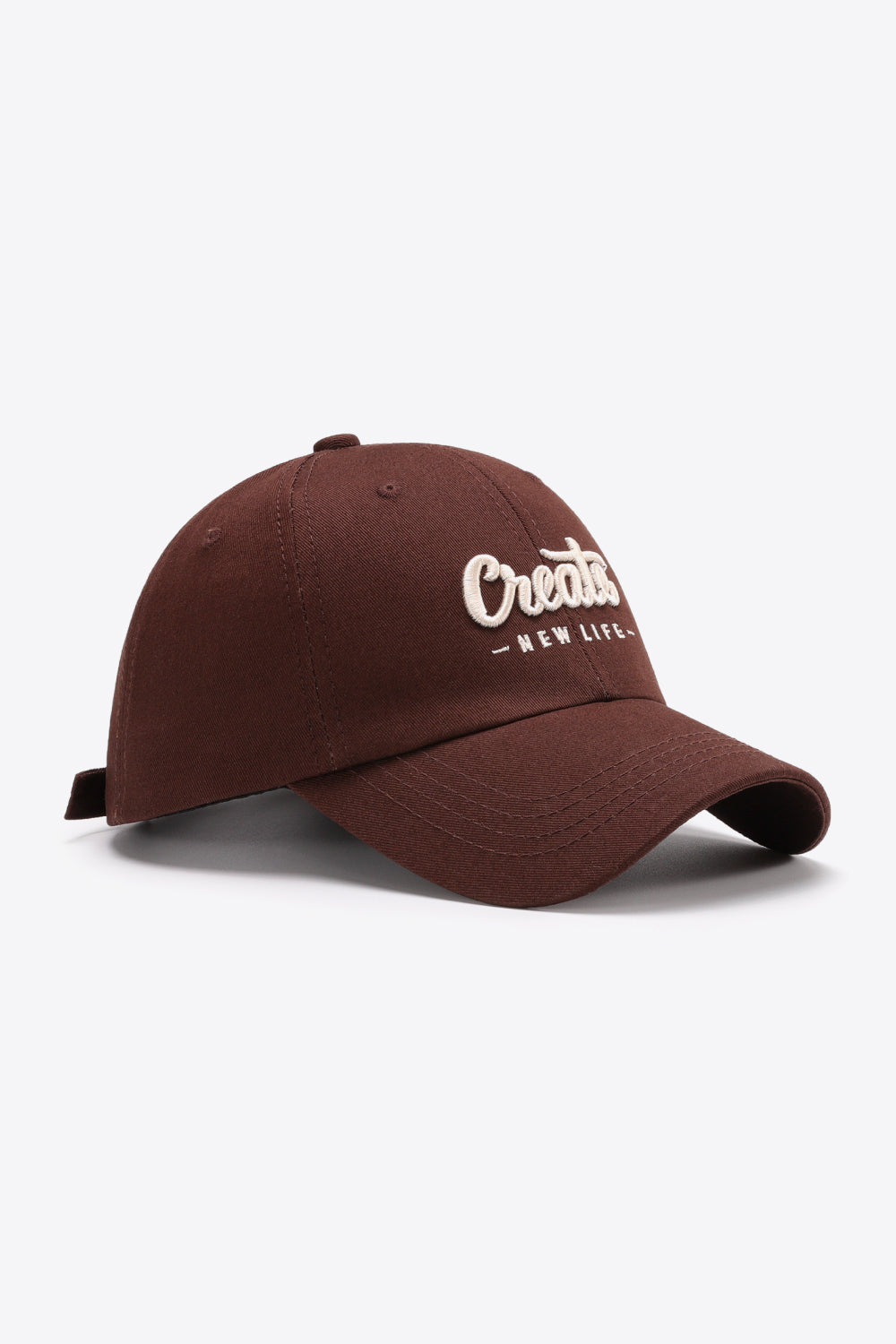 CREATE NEW LIFE Embroidered Baseball Hat