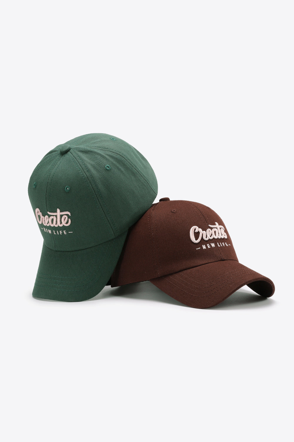 CREATE NEW LIFE Embroidered Baseball Hat