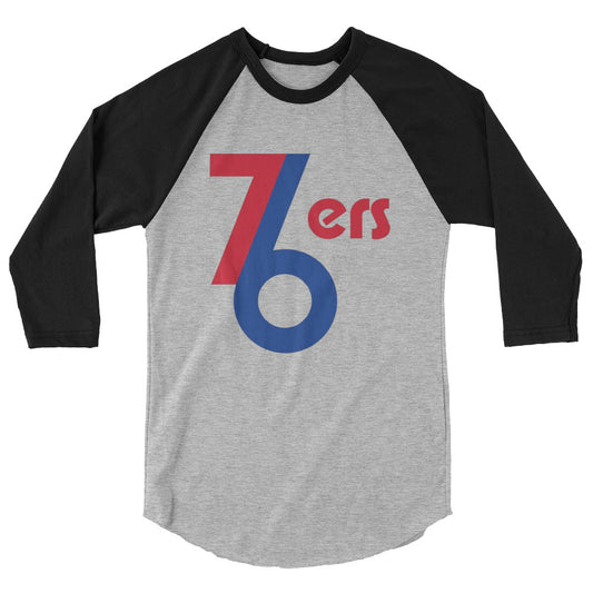 76ers 3/4 Sleeve Shirt