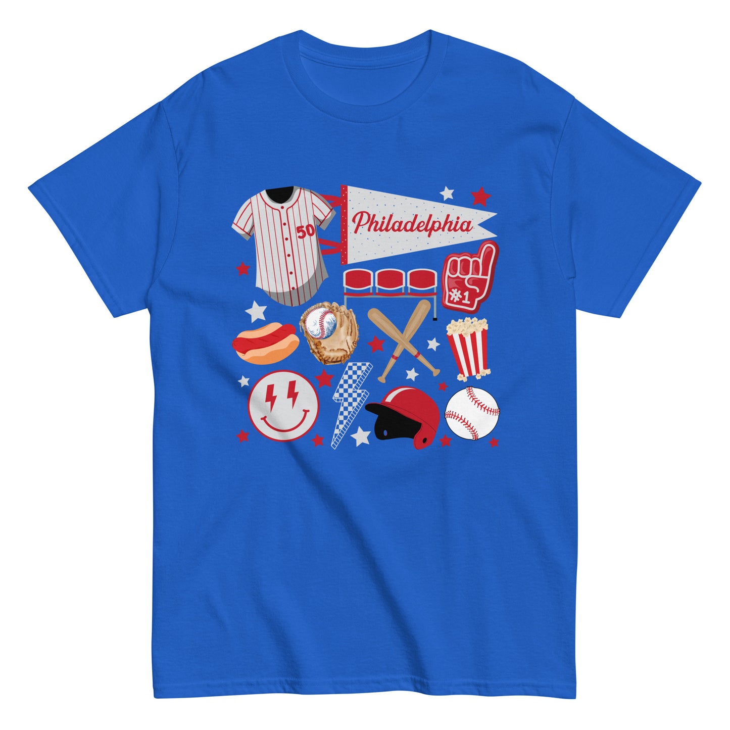 A Day at the Ball Game Adult Tee