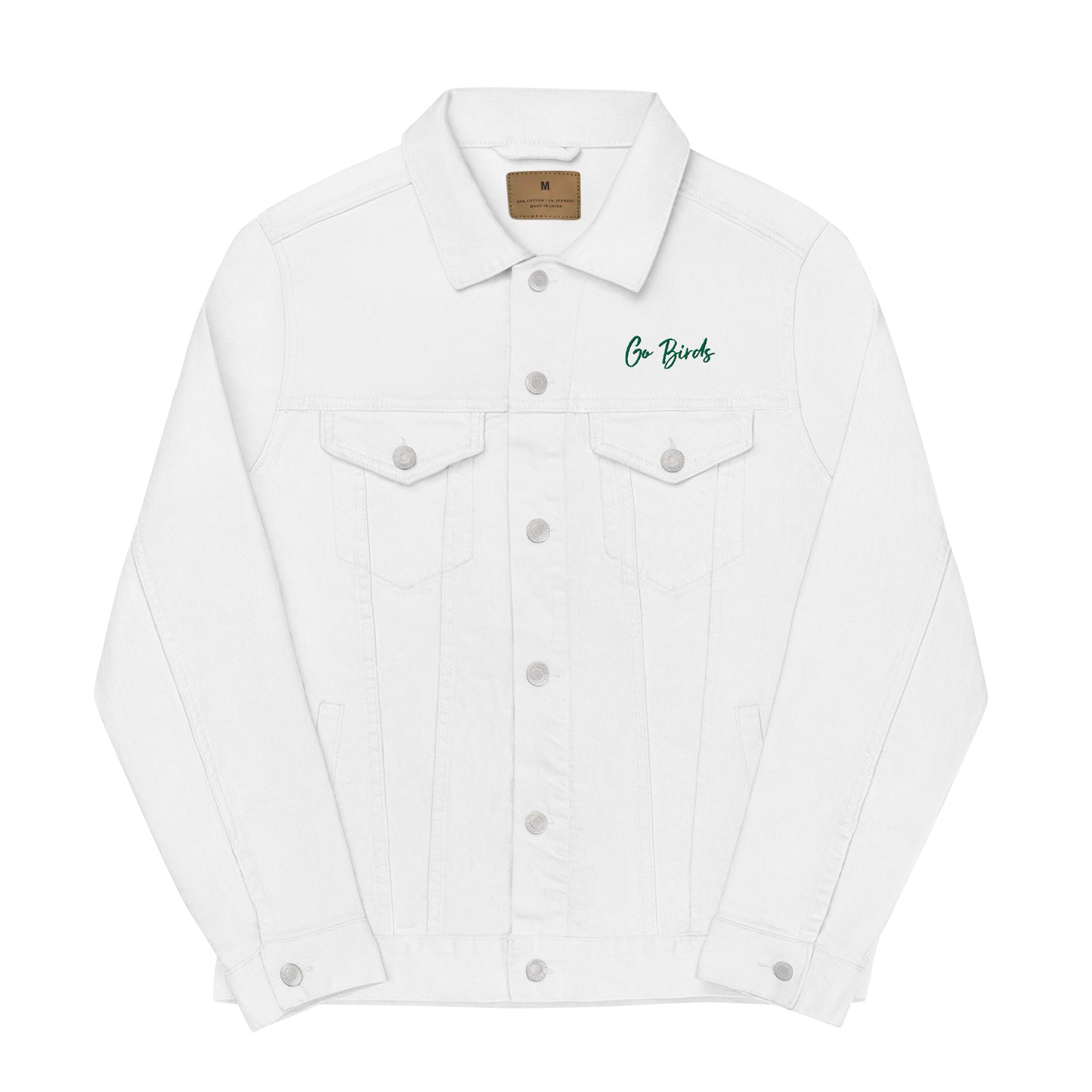 Eagles White Denim Jacket