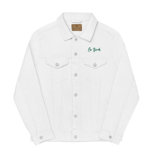 Eagles White Denim Jacket