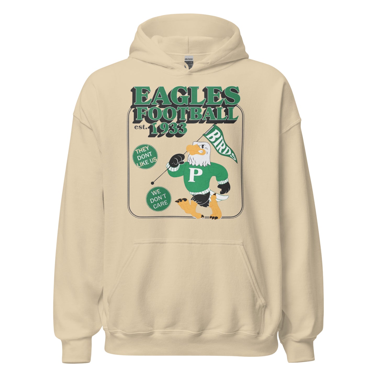 Retro Eagles Football Hoodie