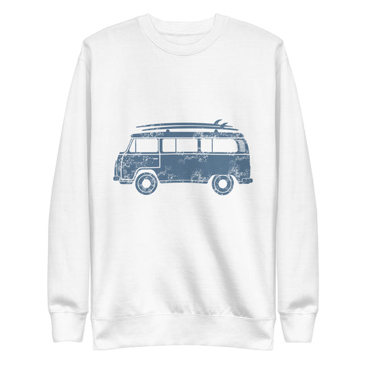 Retro Beach Van Unisex Crew