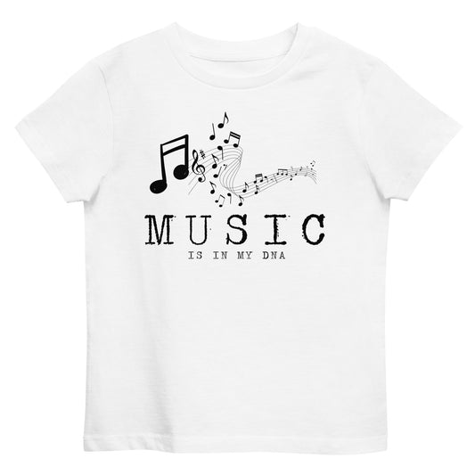 Music is in my DNA - Kids Organic Tee